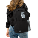 Adidas backpack (dog image)