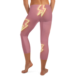 Lightning Bolt Capri Leggings