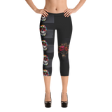 Capri Leggings With Skulls