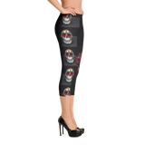 Capri Leggings With Skulls