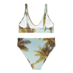 Recycled high-waisted bikini