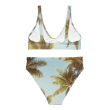 Recycled high-waisted bikini