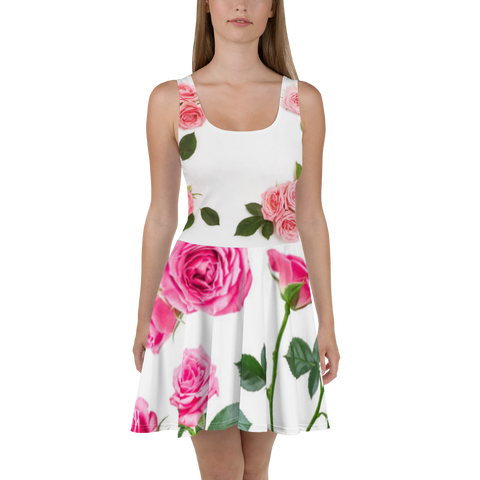 Rose Skater Dress
