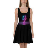 Lightning Bolt Skater Dress