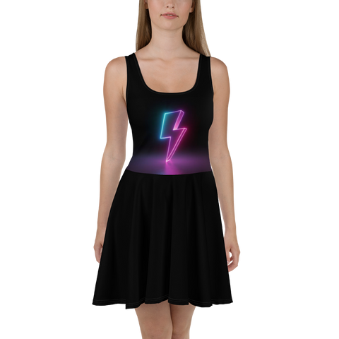 Lightning Bolt Skater Dress