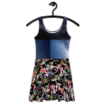 Twisted Skater Dress