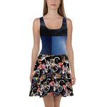 Twisted Skater Dress