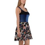 Twisted Skater Dress