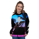 Palm Tree Lightning Bolt Unisex Hoodie