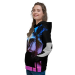 Palm Tree Lightning Bolt Unisex Hoodie