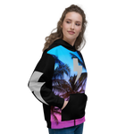 Palm Tree Lightning Bolt Unisex Hoodie