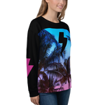 Palm Tree Lightning Bolt Unisex Sweatshirt