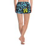 Women's Athletic Butterfly Short Shorts
