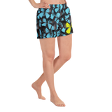 Women's Athletic Butterfly Short Shorts