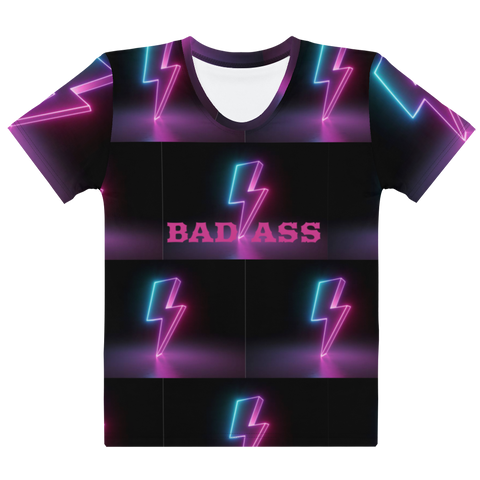 Lightning Bolt Bad Ass Women's T-shirt