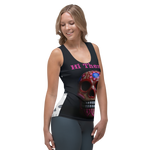 “Hi There Skull” Sublimation Cut & Sew Tank Top