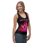 “Bad Ass Mama” Sublimation Cut & Sew Tank Top