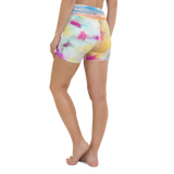 Tie Dye Sunset Yoga Shorts