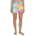 Tie Dye Sunset Yoga Shorts