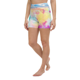 Tie Dye Sunset Yoga Shorts