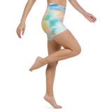 Tie Dye Sunset Yoga Shorts
