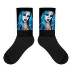 Blue Hair Clown Socks