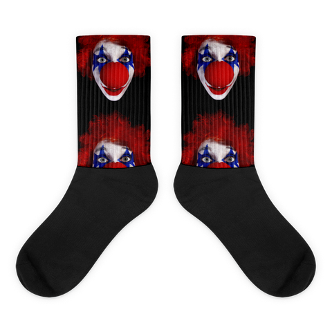 Red Nose Clown Socks