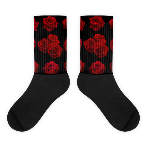 Red Roses Socks