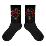 Rose Skull Socks