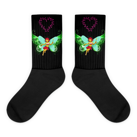 Fairy Heart Socks