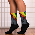 Rainbow Pattern Socks