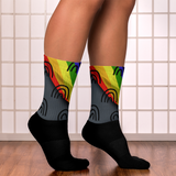 Rainbow Pattern Socks