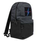 “Bad ass Mama” Embroidered Champion Backpack