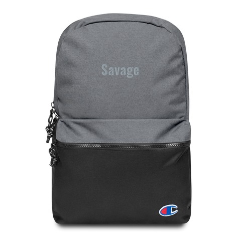 Embroidered Champion Backpack