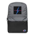 “Bad ass Mama” Embroidered Champion Backpack