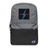 “Bad ass Mama” Embroidered Champion Backpack