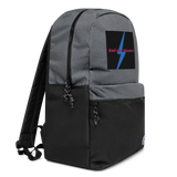 “Bad ass Mama” Embroidered Champion Backpack