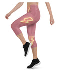 Lightning Bolt Capri Leggings