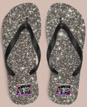 Glitter Coloring Flip-Flops