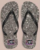 Glitter Coloring Flip-Flops