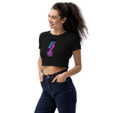 Lightning Bolt Organic Crop Top