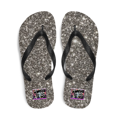 Glitter Coloring Flip-Flops