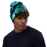 Tie-dye beanie hat
