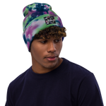 Tie-dye beanie hat