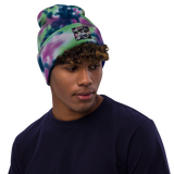 Tie-dye beanie hat