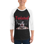 3/4 sleeve raglan shirt