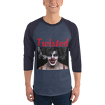 3/4 sleeve raglan shirt