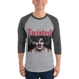 3/4 sleeve raglan shirt
