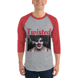 3/4 sleeve raglan shirt