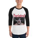 3/4 sleeve raglan shirt
